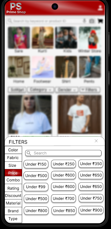 Price Range Filter